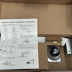 Ca. 45x Beamer Mounting Bracket Wall/Ceiling Silver Sam Creative